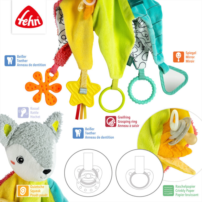 Fehn Activity Comforter | Fox Deluxe