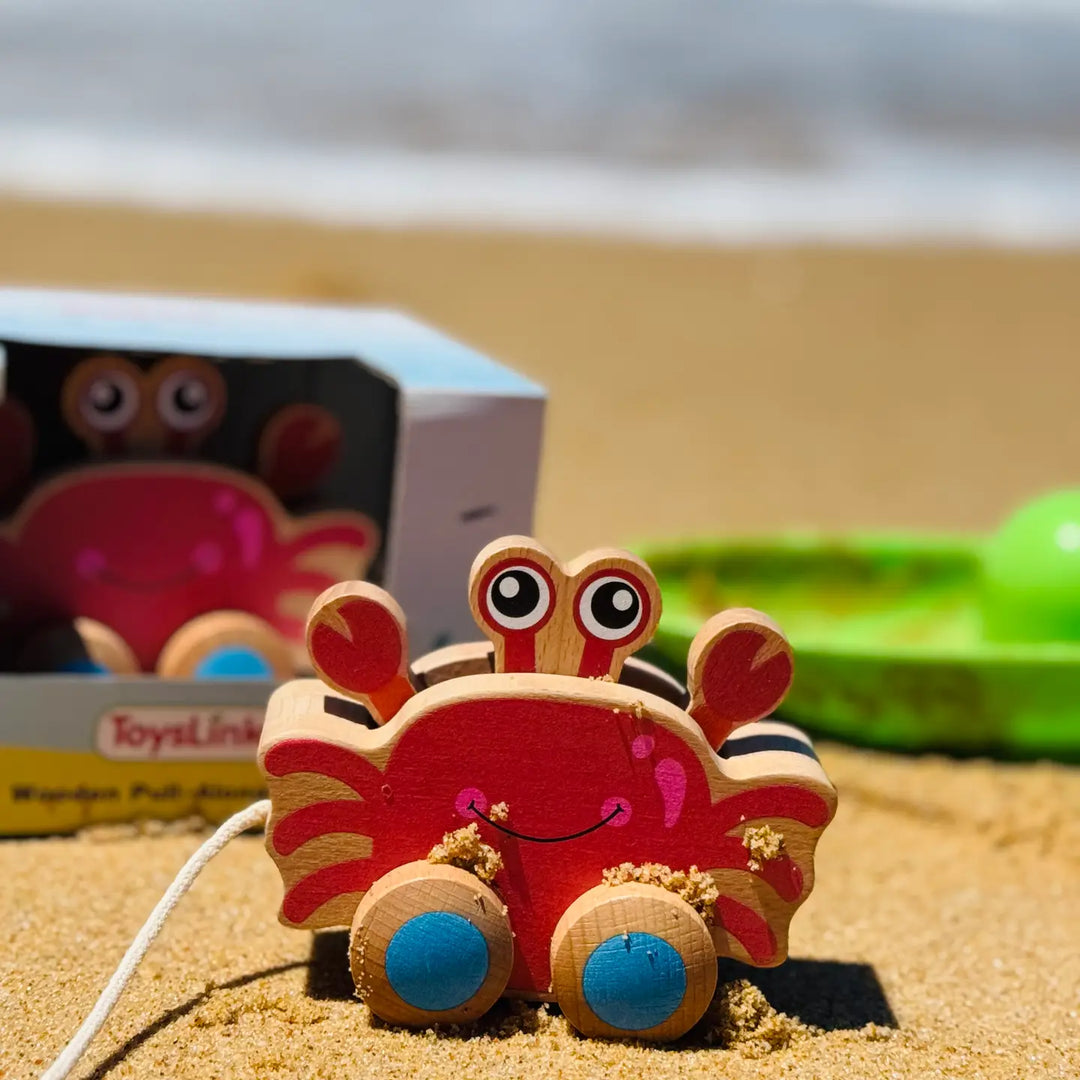 Pull Along Crab