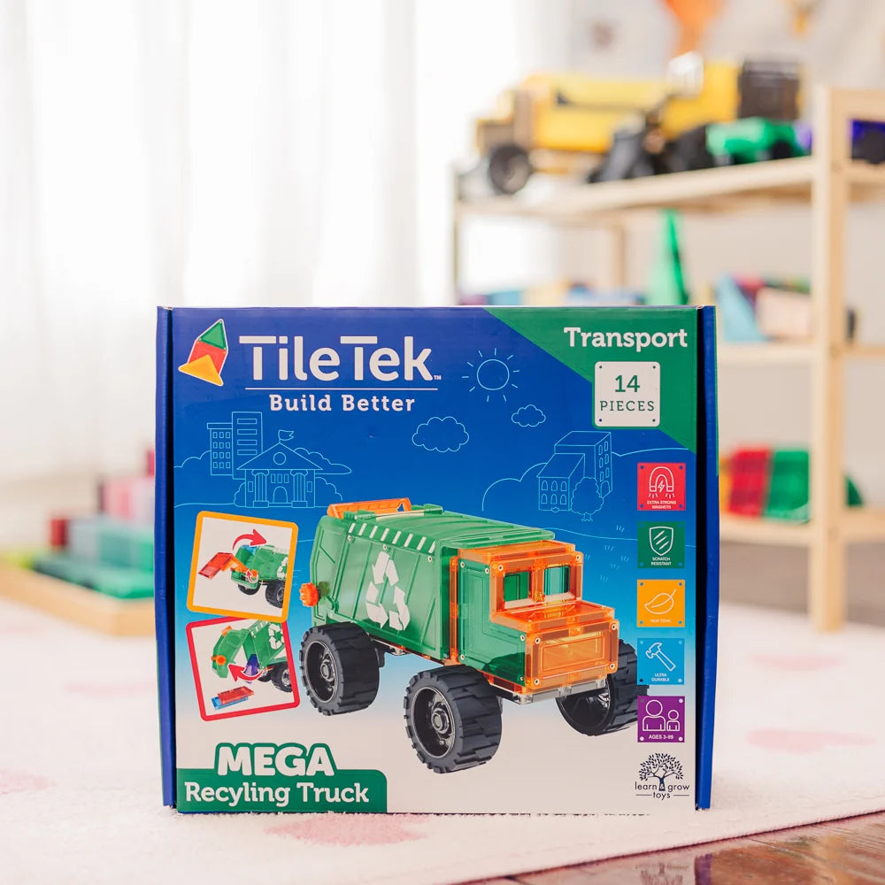 TileTek - 14 Piece Mega Recycling Truck