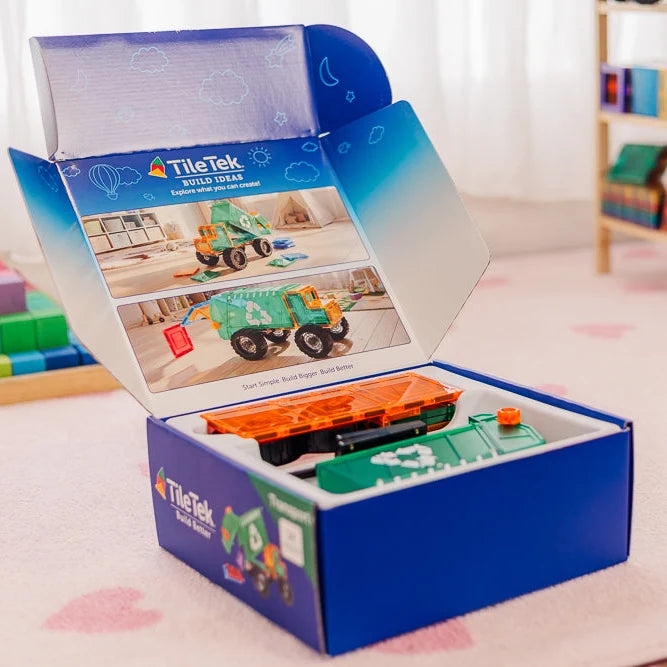 TileTek - 14 Piece Mega Recycling Truck