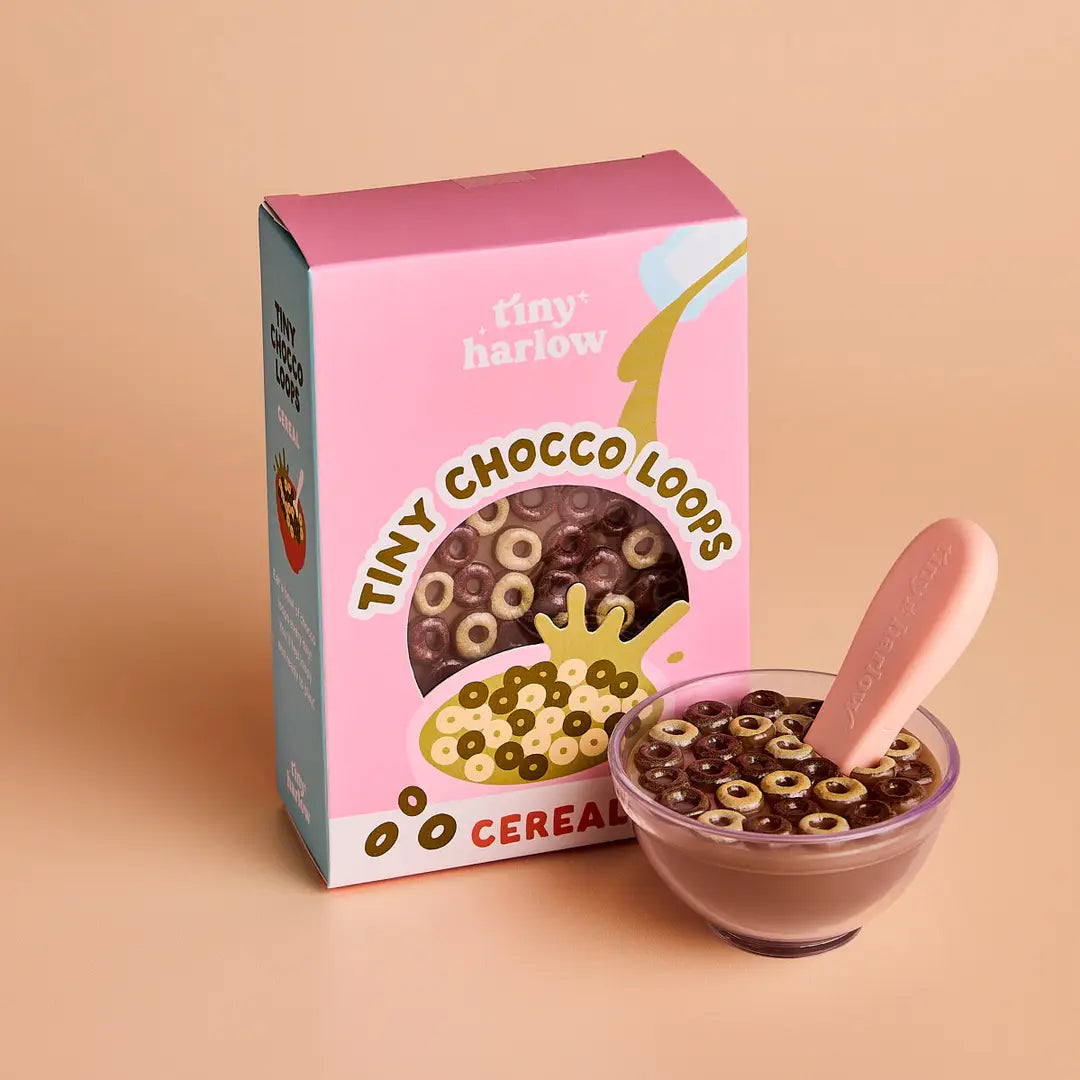 Tiny Tummies Chocco Loops Cereal Bowl