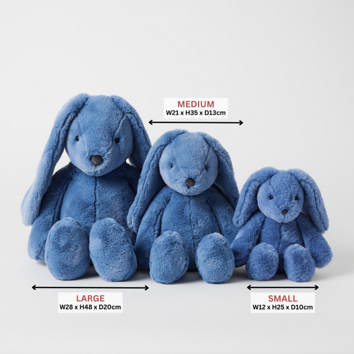 Medium Bunny - Cobalt Blue