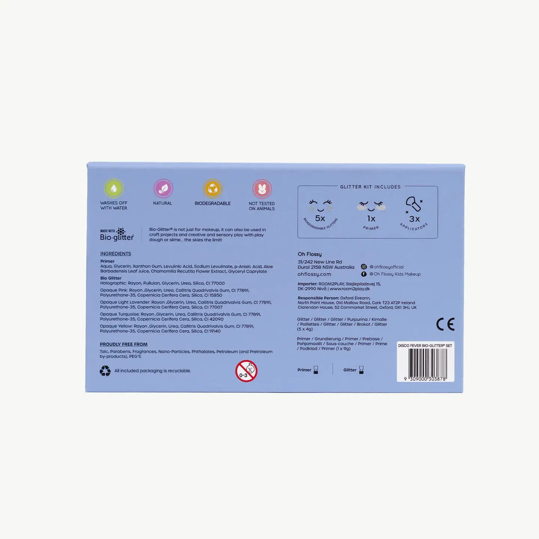 Oh Flossy Kids Glitter Set - Disco Fever
