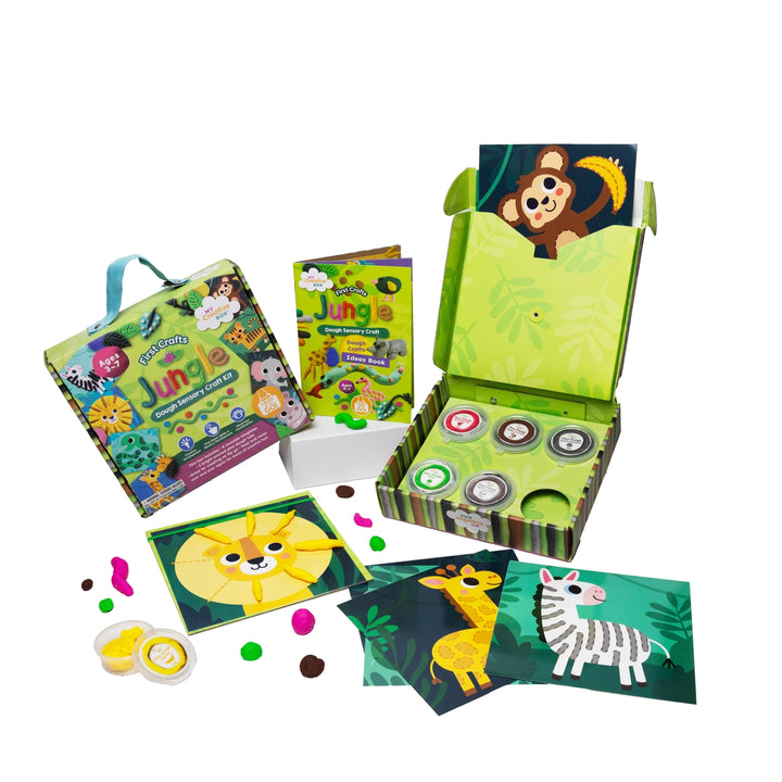 Dough Sensory Craft Box - Jungle Dough