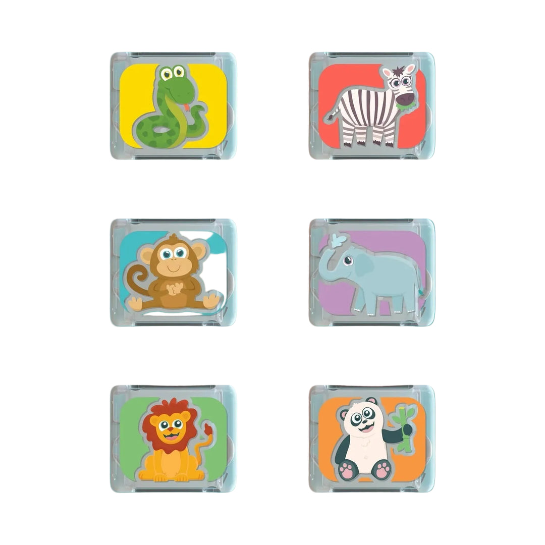 Glo Pal Light-Up Cubes - Zoo Animals