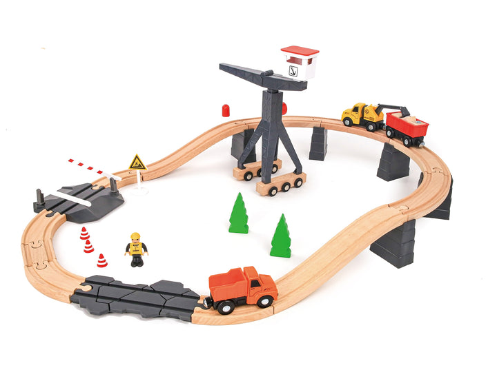 Construction Yard Train Set