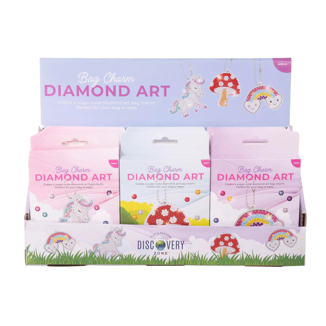 Diamond Art Bag Charm