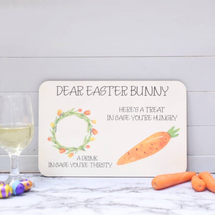 Easter Bunny Placemat - Carrot
