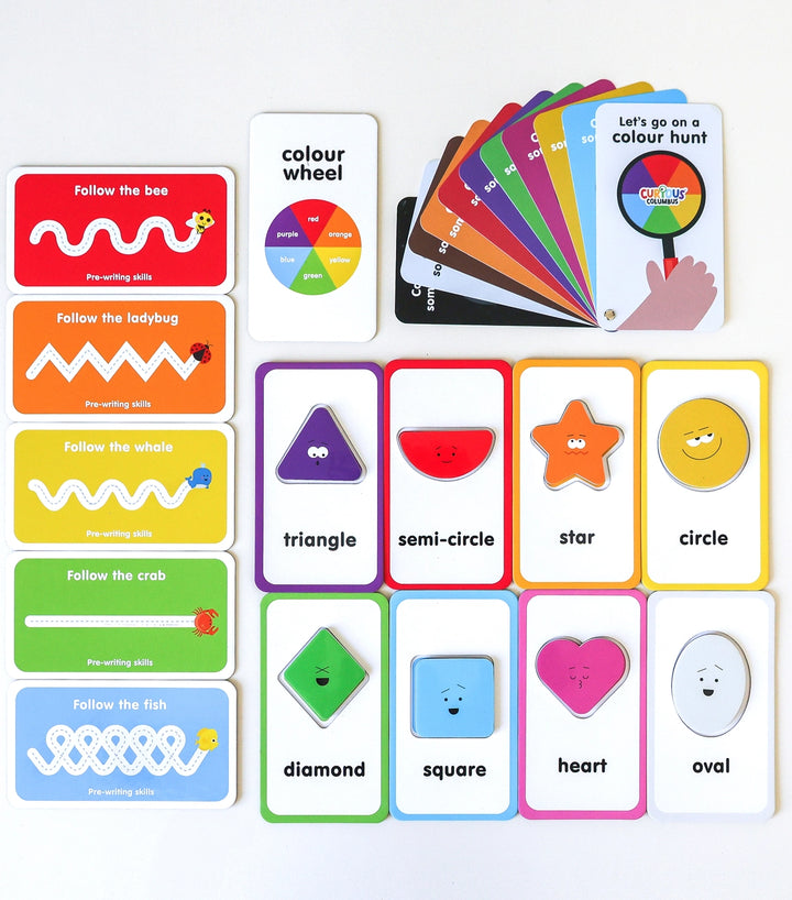 Flashcards | Shapes & Colours - Magnetic