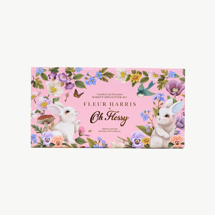 Oh Flossy X Fleur Harris | Garden of Dreams Collection Deluxe - Makeup & Glitter Set