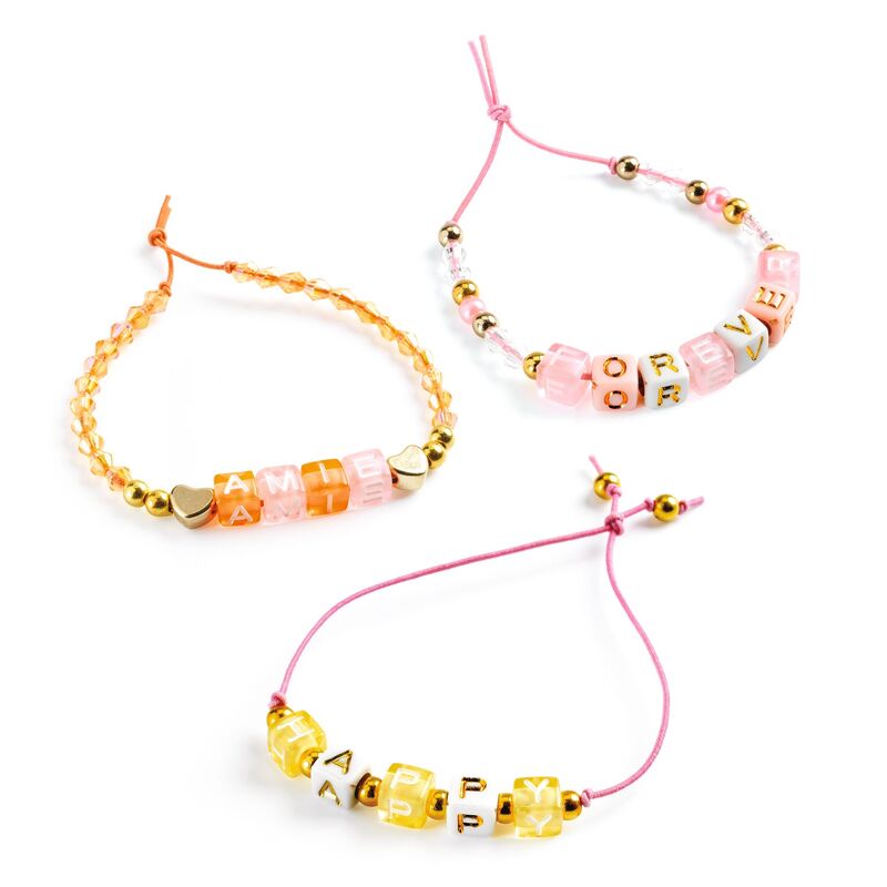 Beads Kit - Gold Alphabet