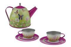 Tea Set - Pink Butterfly