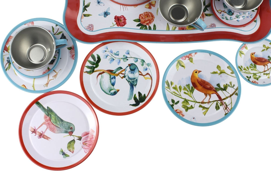 Tea Set - Garden Birds