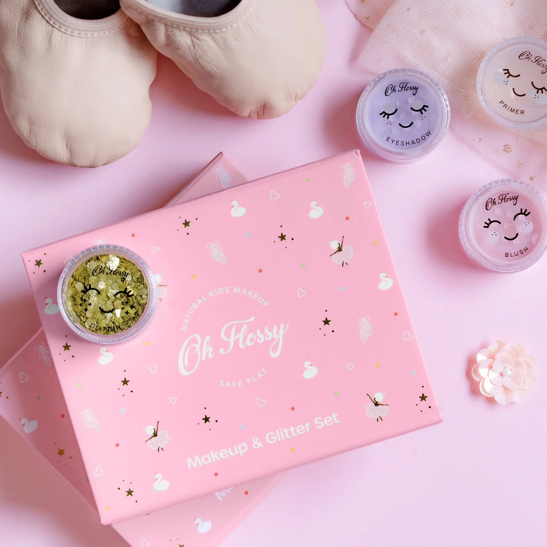 Oh Flossy Makeup & Glitter Set - Ballet Sparkle