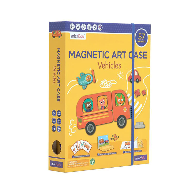 Magnetic Art Case - Vehicles