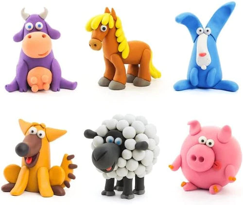 Hey Clay Animals (3 Cans) Assorted