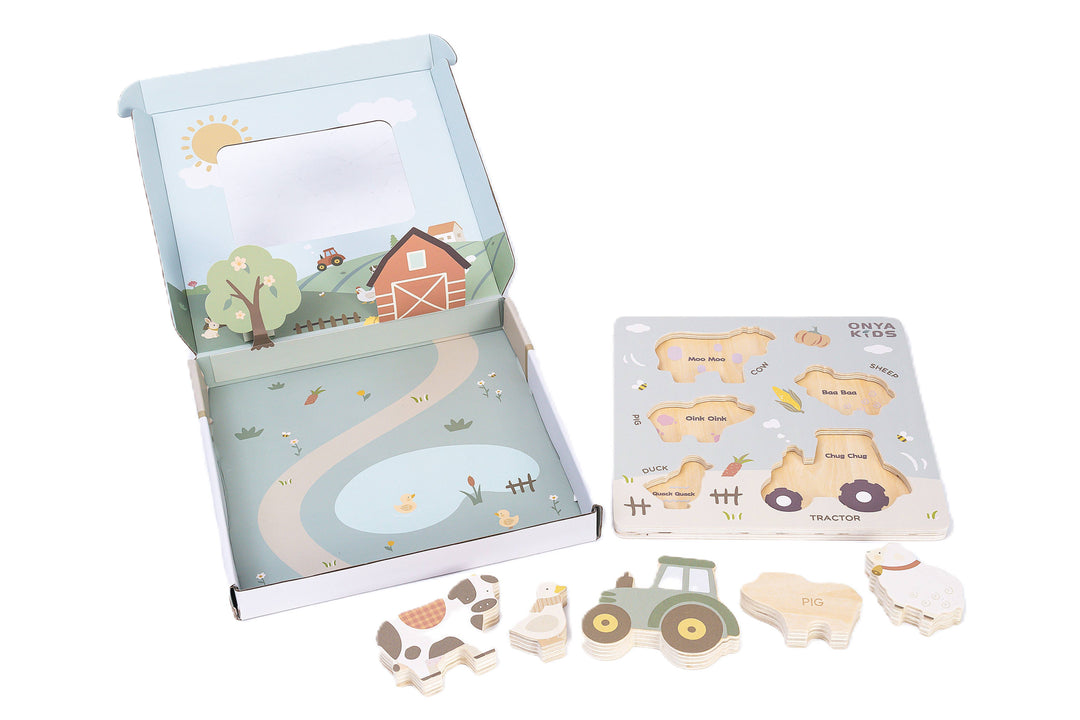 Wooden Farm Puzzle