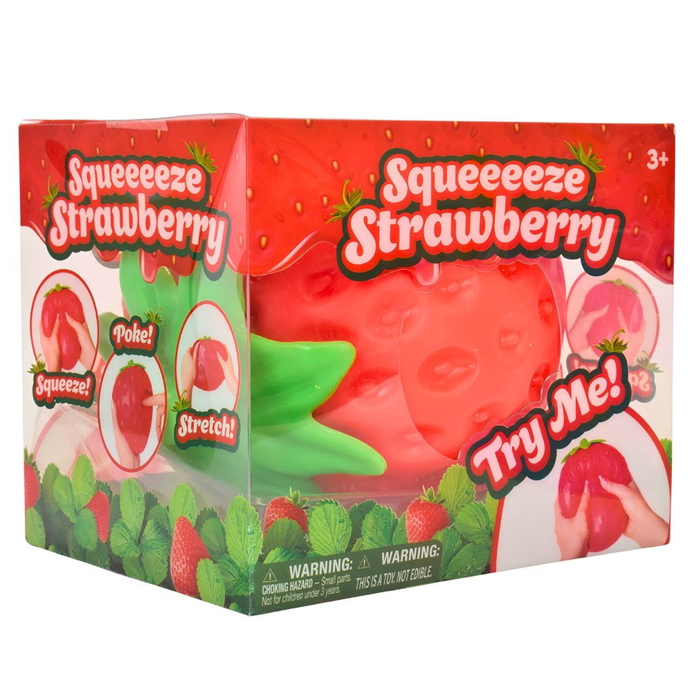 Giant Squishy Strawberry