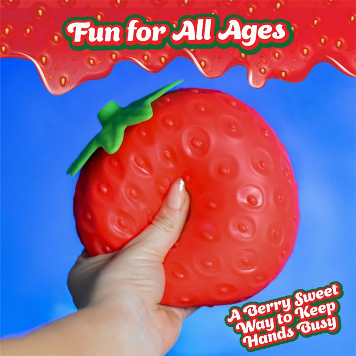 Giant Squishy Strawberry