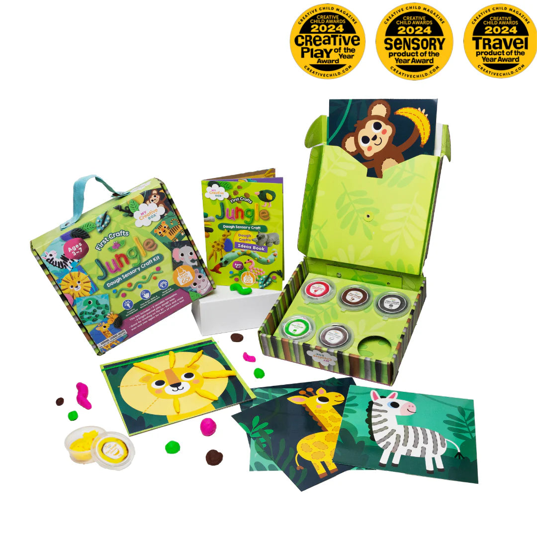 Dough Sensory Craft Box - Jungle Dough