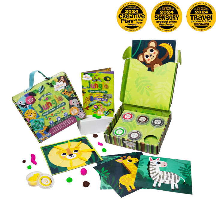 Dough Sensory Craft Box - Jungle Dough