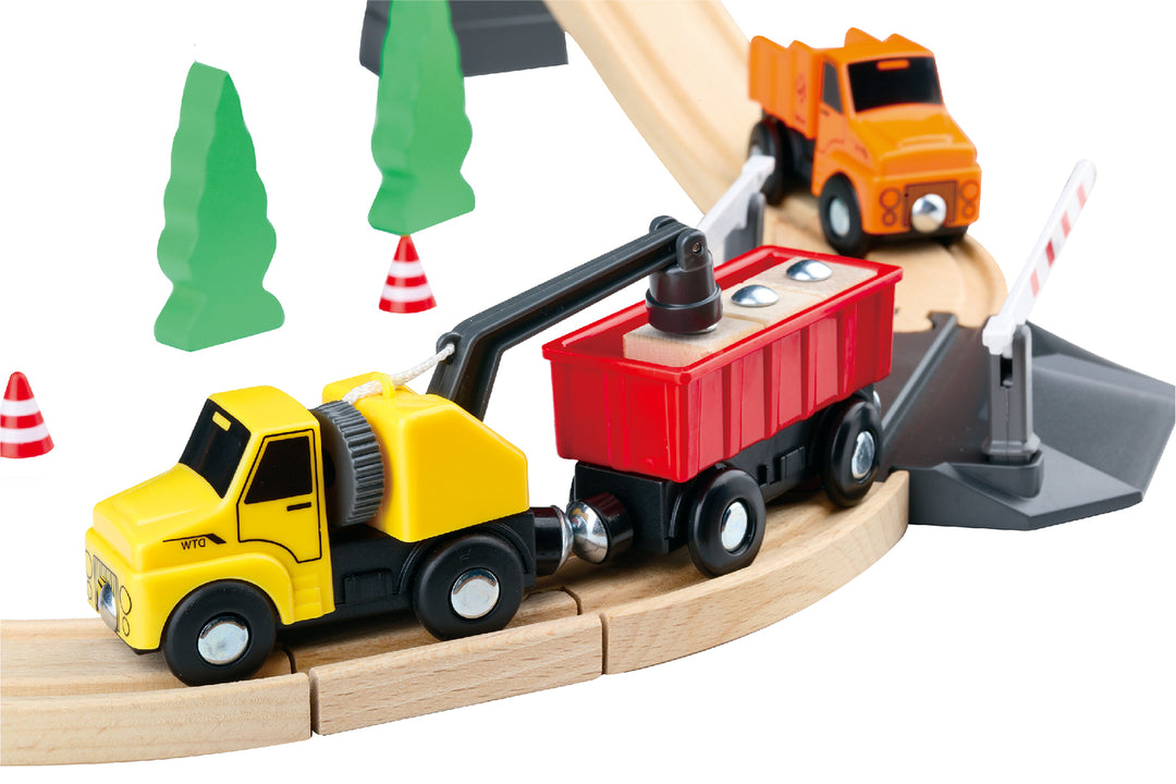 Construction Yard Train Set