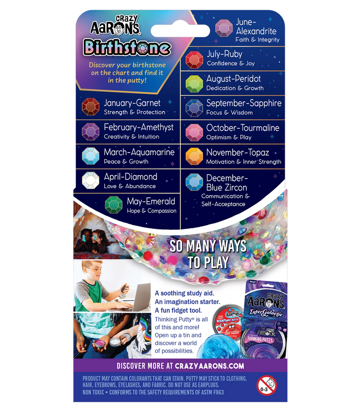 Thinking Putty - Large | Birthstone