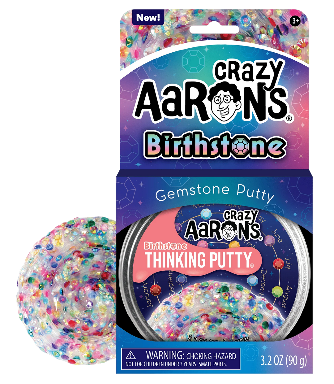 Thinking Putty - Large | Birthstone