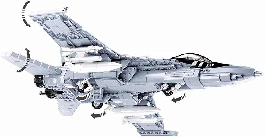 MODEL BRICKS F/A 18E SUPER BUMBLEBEE 682 PCS