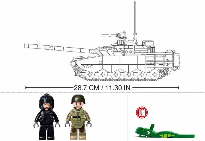 T-80BVMS 1/35 SCALE 519PCS