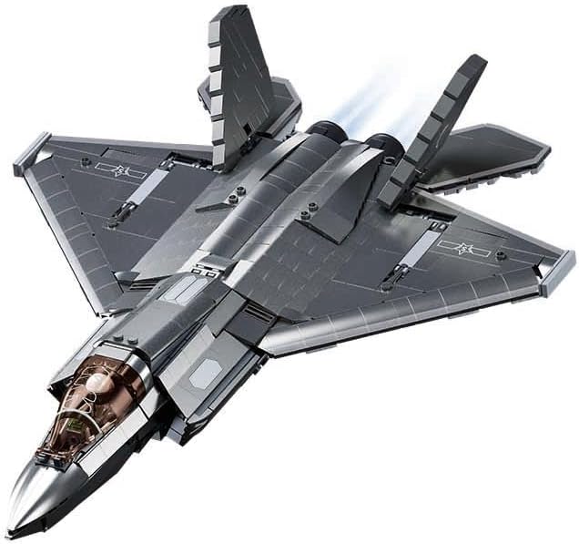 MB J35 STEALTH AIRCRAFT METAL COATING SCALE 1:44 838 PCS