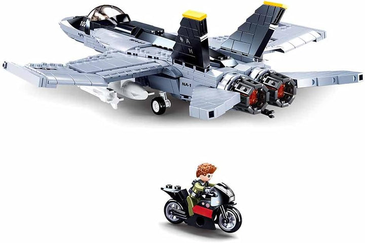 MODEL BRICKS F/A 18E SUPER BUMBLEBEE 682 PCS