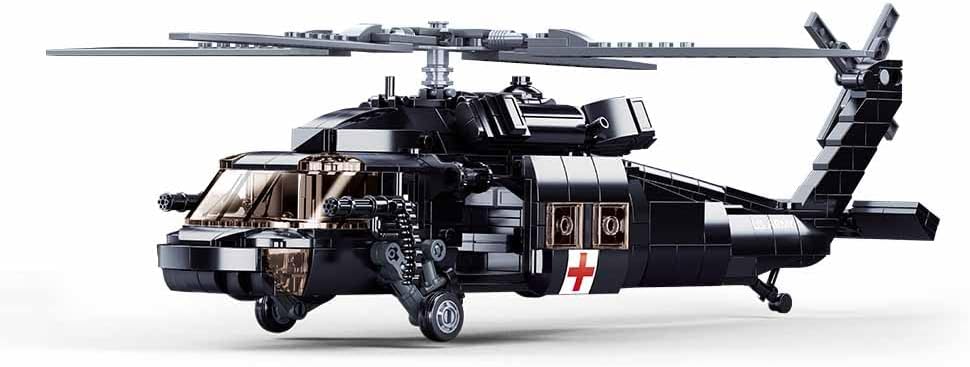 MB HELICOPTER BLACK HAWK 692 PCS