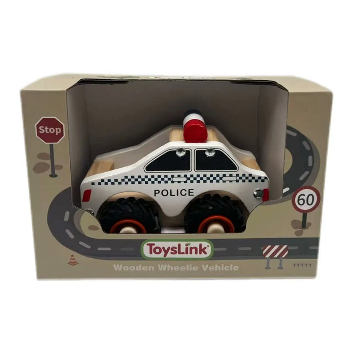 Wooden Vehicle | Police Car