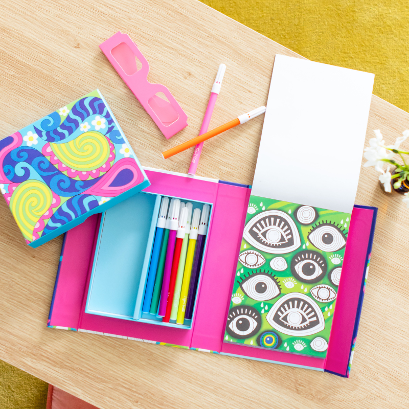 3D Colouring Set - Rainbow Dreams
