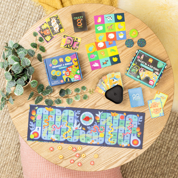 Magnetic Games - Snakes & Ladders & TIC-TAC-TOE