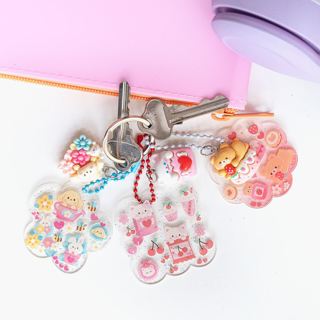 Sticker Craft Kit - Kawaii Bag Charms