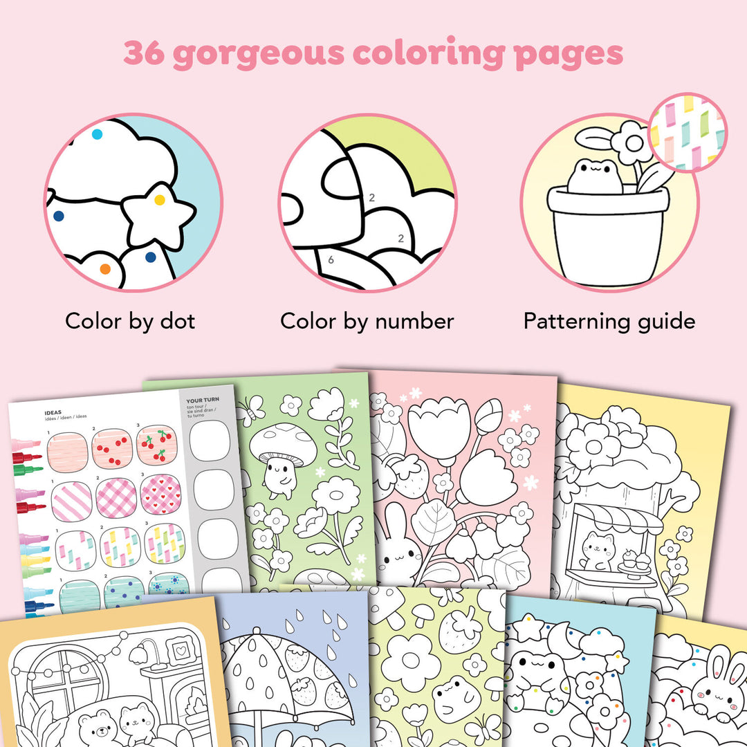Great Big Colouring Set - Magical Mini Worlds