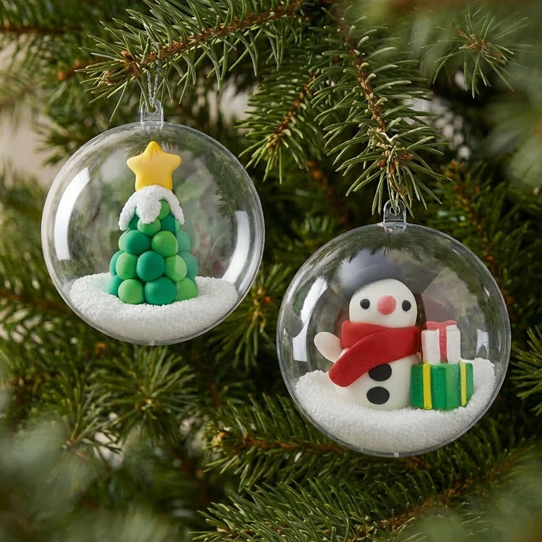 Clay Craft - Ornament Kit - Snowman & Tree
