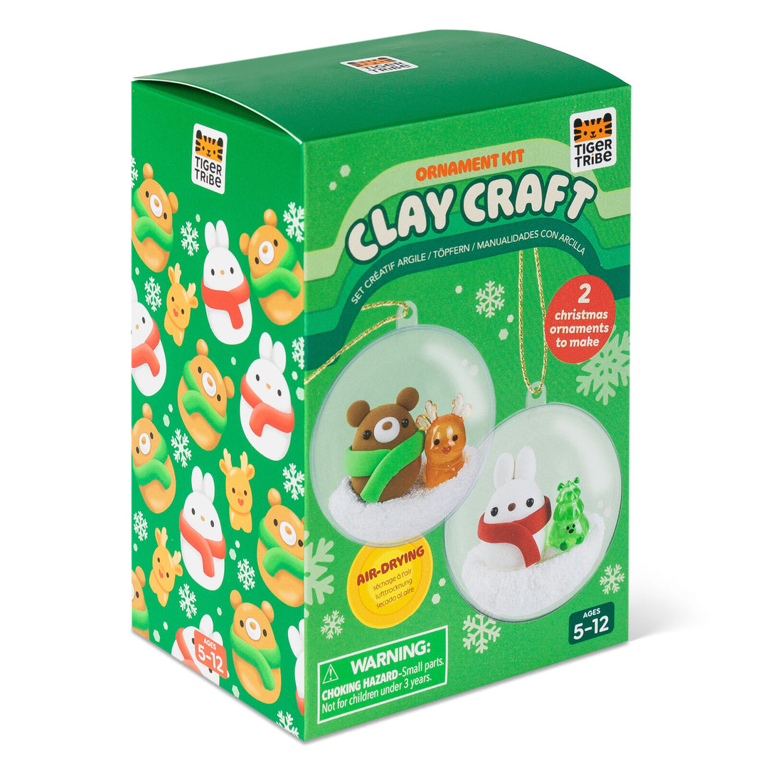 Clay Craft - Ornament Kit - Bear & Bunny