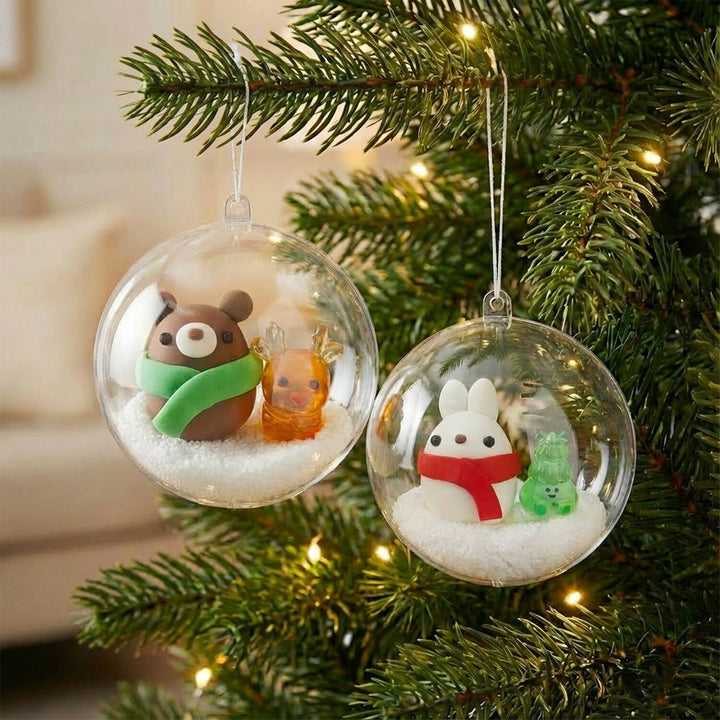 Clay Craft - Ornament Kit - Bear & Bunny