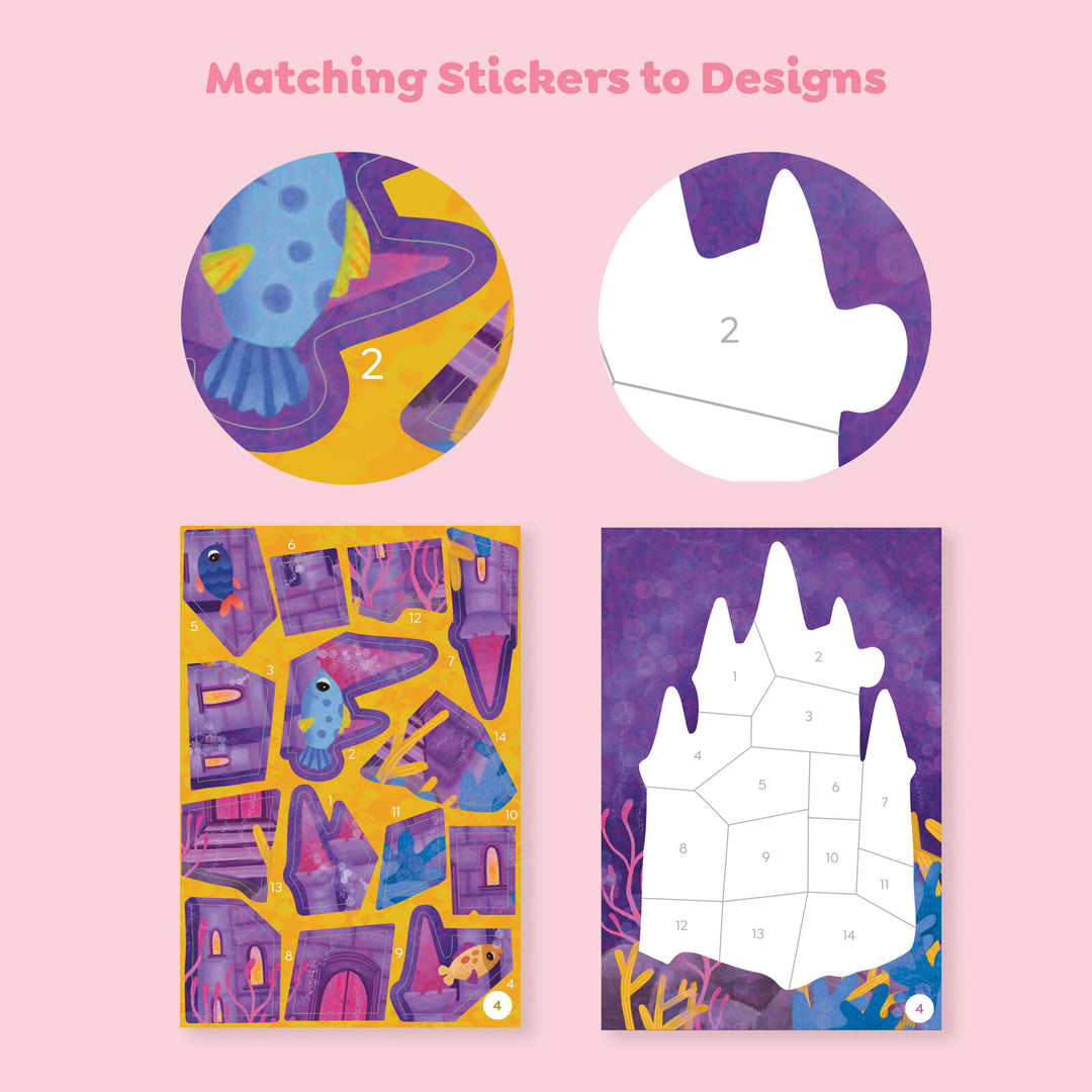 Sticker By Numbers - Mermaids