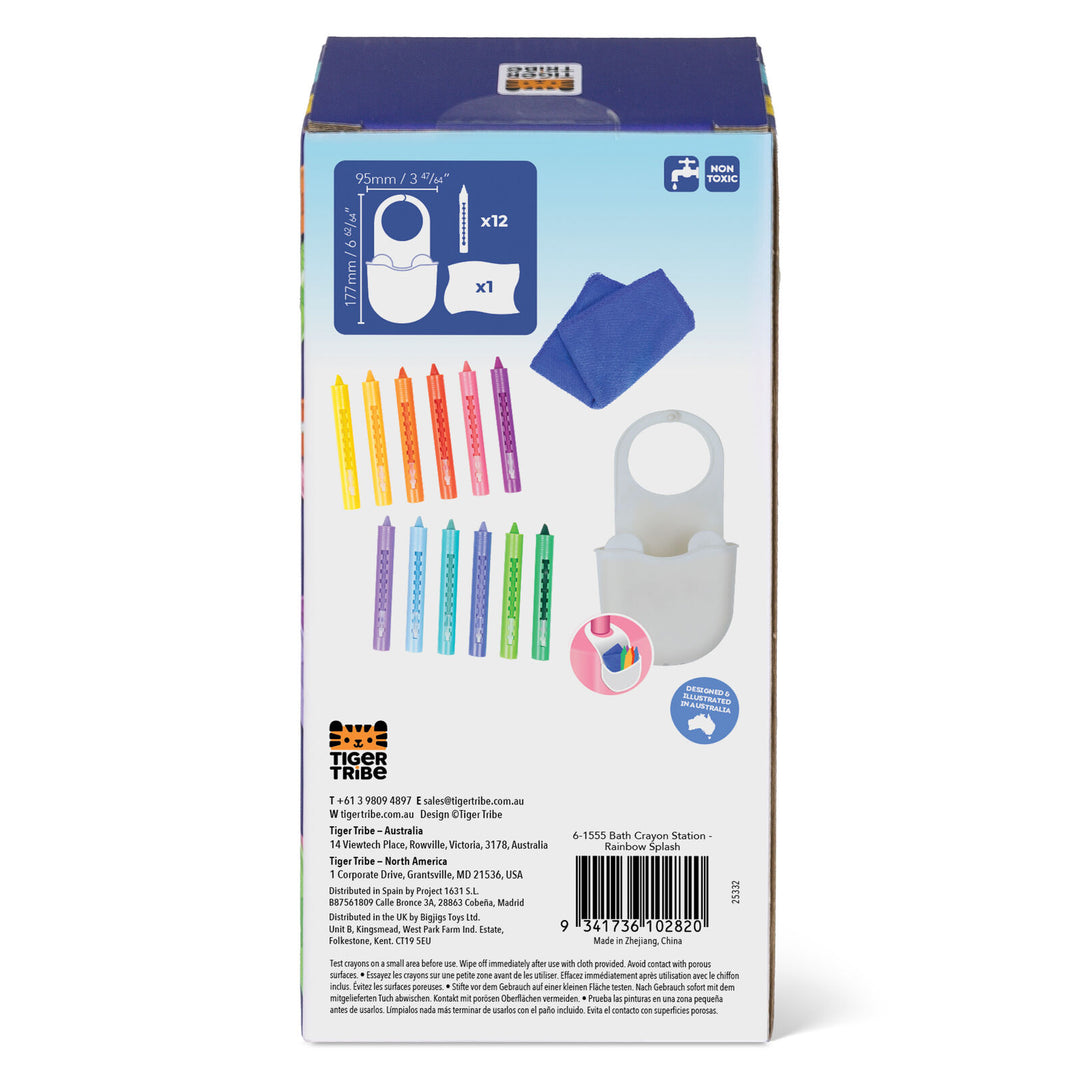 Bath Crayon Station - Rainbow Splash