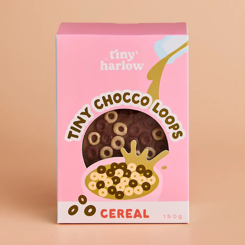 Tiny Tummies Chocco Loops Cereal Bowl