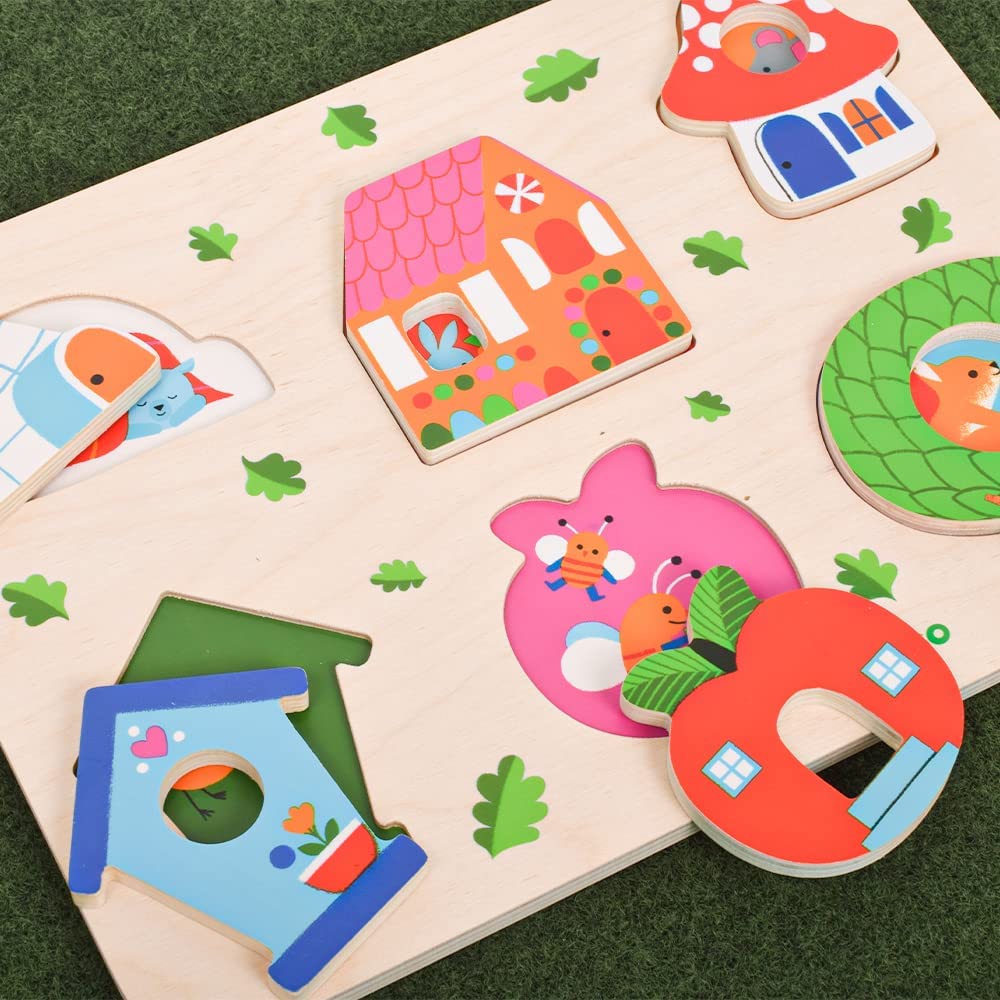 Wooden Puzzle - Coucou House