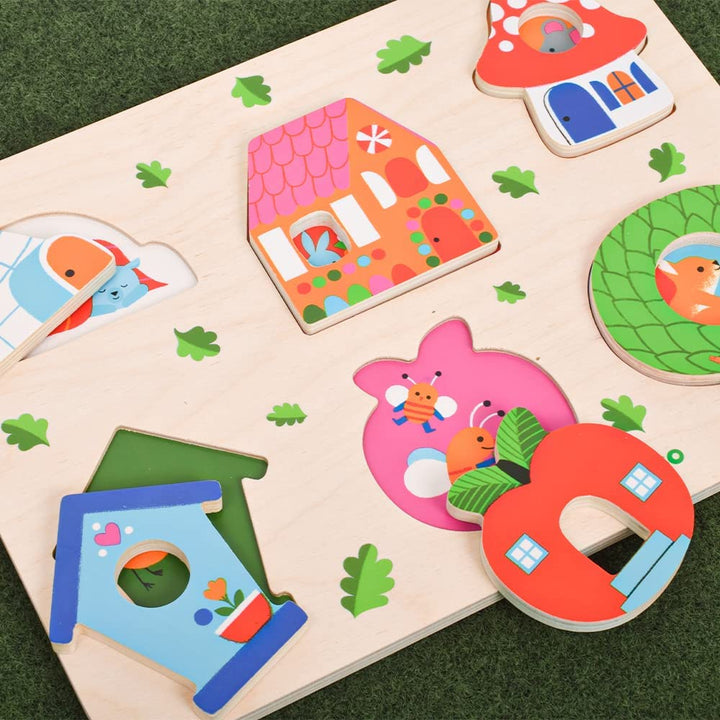 Wooden Puzzle - Coucou House