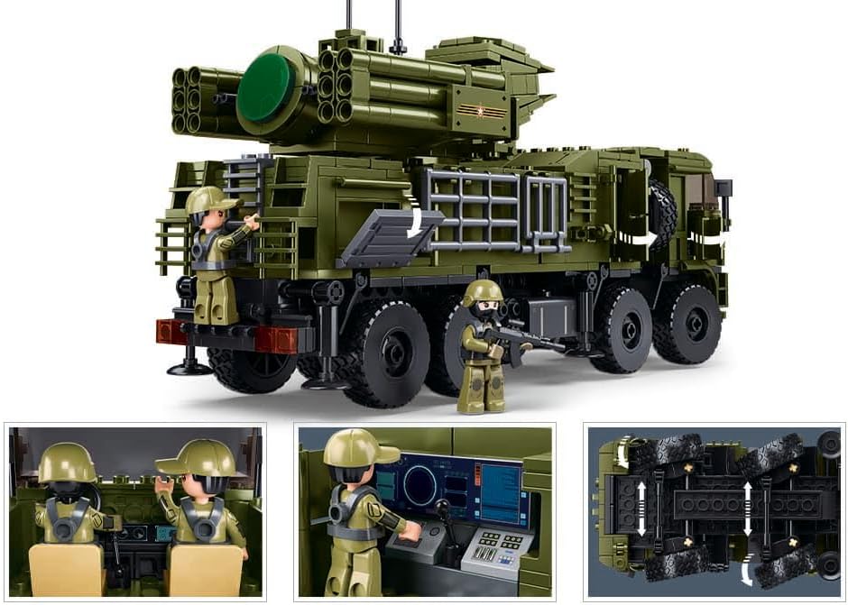 B1252 PANTSIR-S1S 669 Pcs
