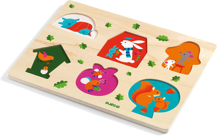 Wooden Puzzle - Coucou House