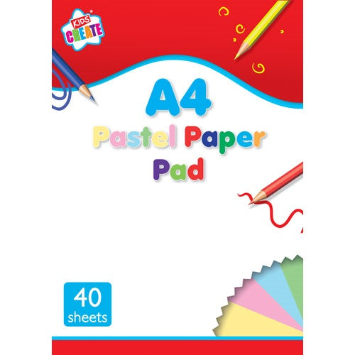 A4 Drawing Pad - Pastel