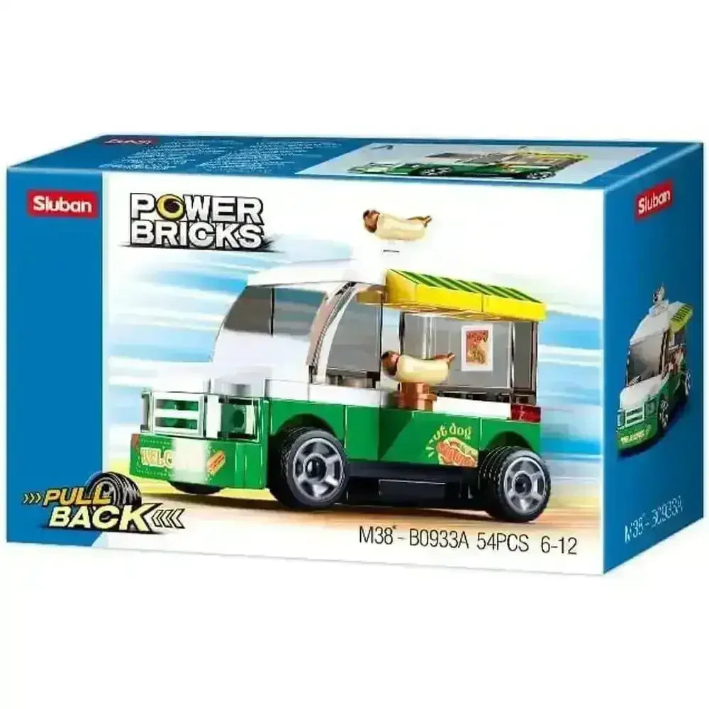 Power Bricks Pull Back Cars